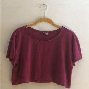 H&M Divided Crop top T-shirt